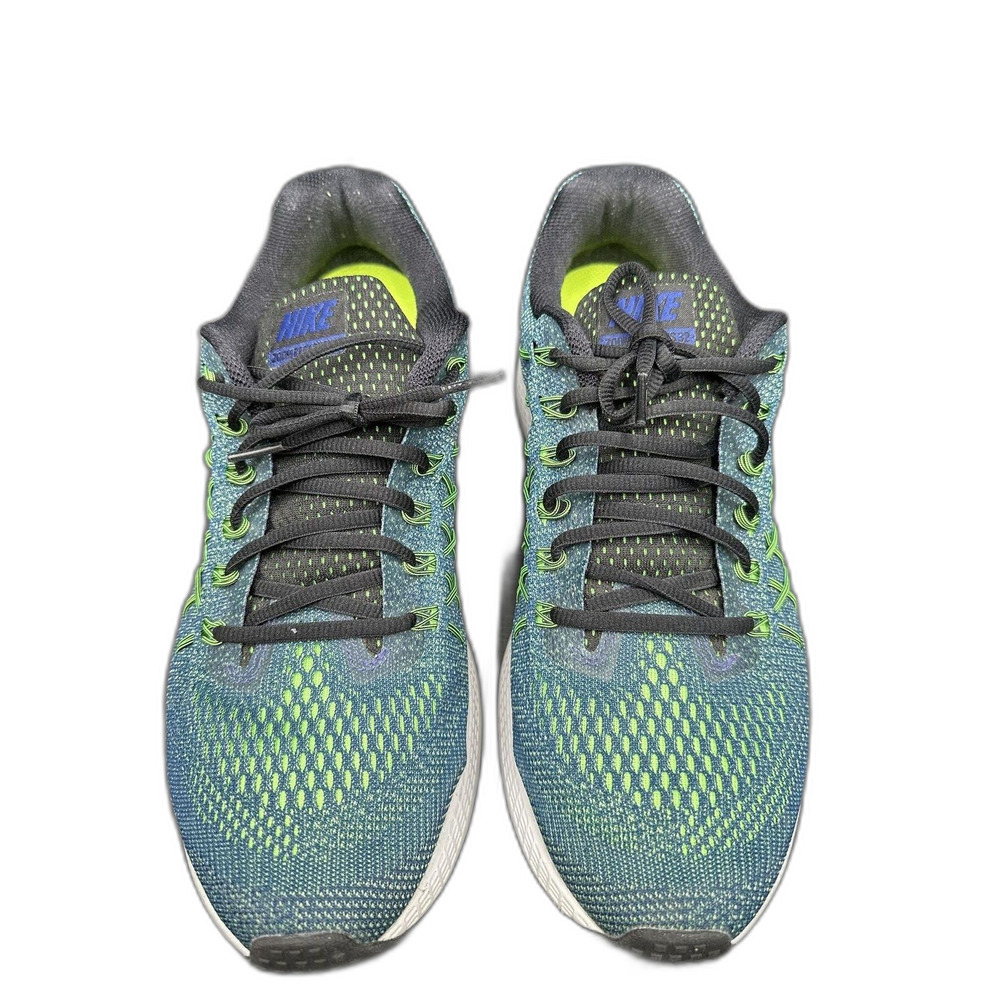 Nike Air Zoom Structure 19 Flymesh Sneaker Men Green Athletic Running Shoes-10